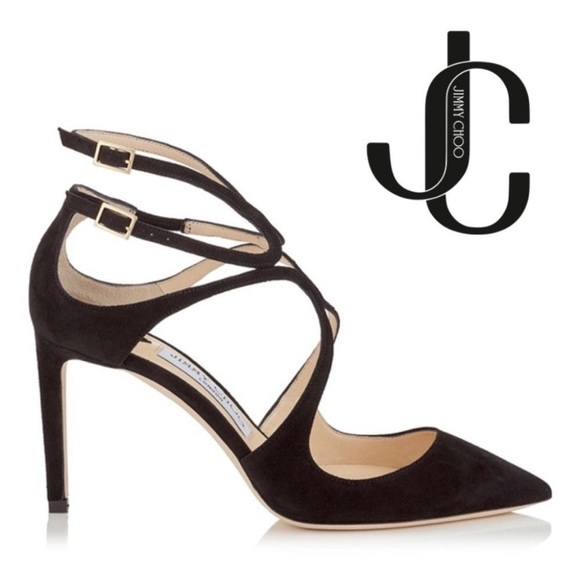 NWT - Jimmy Choo Lancer 85 (black suede) - Picture 2 of 5